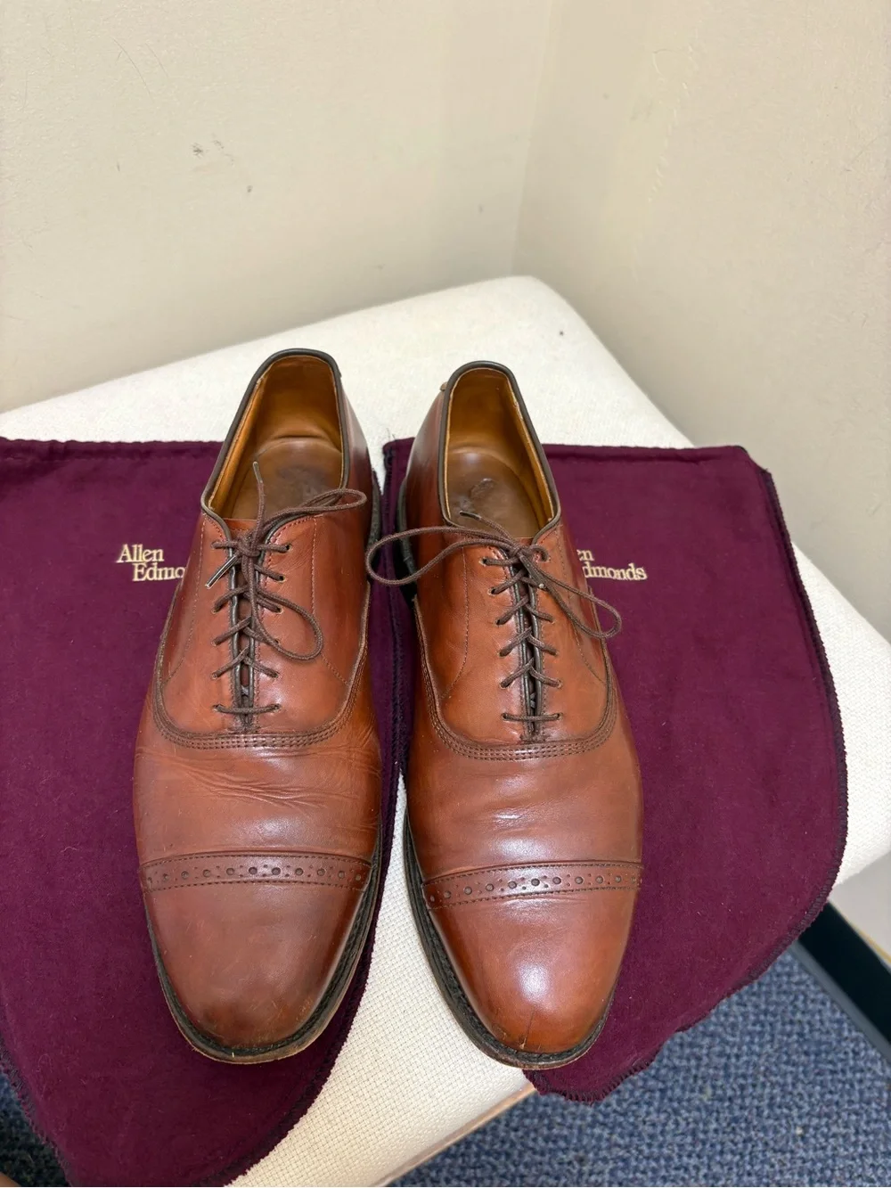 Allen Edmonds dress refined leather